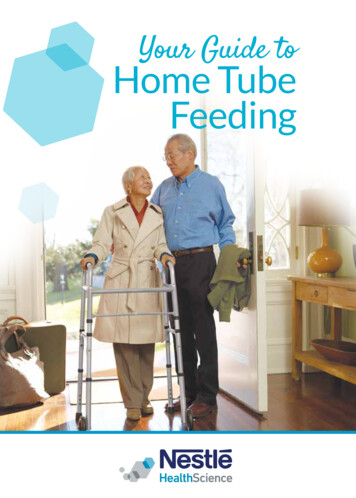 Your Guide To Home Tube Feeding - Nestle Health Science