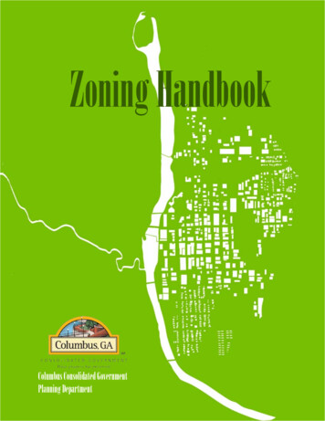 Zoning Handbook - Columbus, Georgia