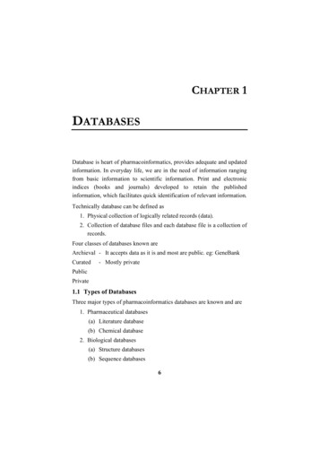 DATABASES - BS Publications