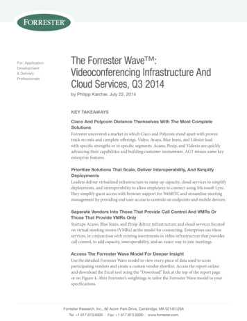 The Forrester Wave - Cisco