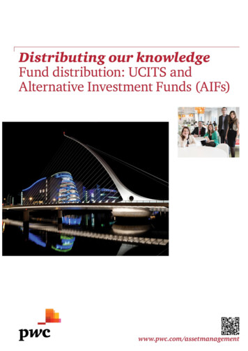 Fund Distribution - UCITS And Alternative Investment Funds (AIFs)