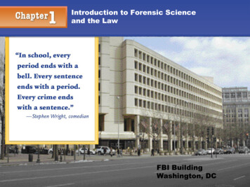 Introduction To Forensic Science And The Law - Psd202 
