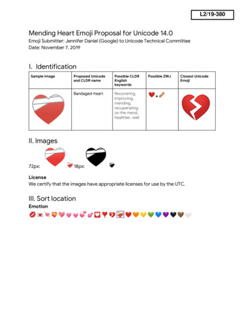 Mending Heart Emoji Proposal For Unicode 14