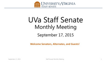 UVa Staff Senate
