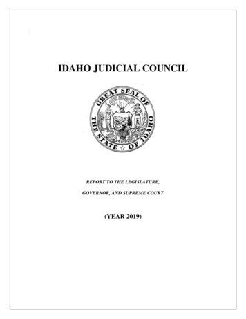 Idaho Judicial Council