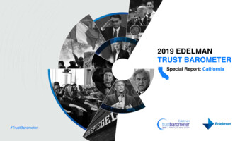 2019 Edelman Trust Barometer