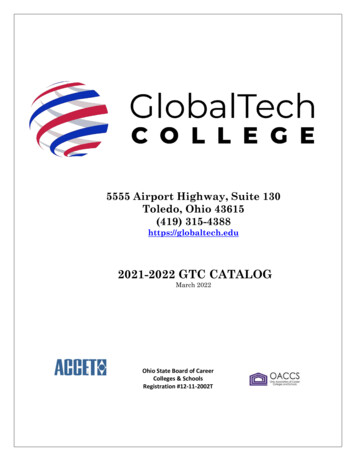2021-2022 GTC CATALOG - Global Tech