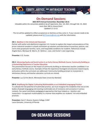 On-Demand Sessions - NCTE