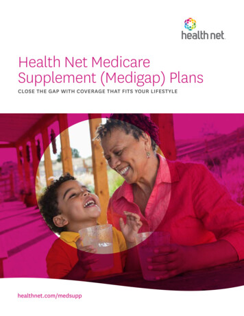 Health Net Medicare Supplement (Medigap) Plans