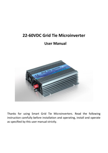 22-60VDC Grid Tie Microinverter - Textalk