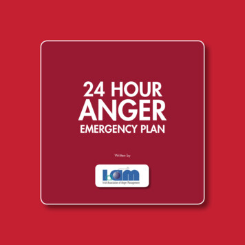 24 HOUR ANGER - Difficult Emotions