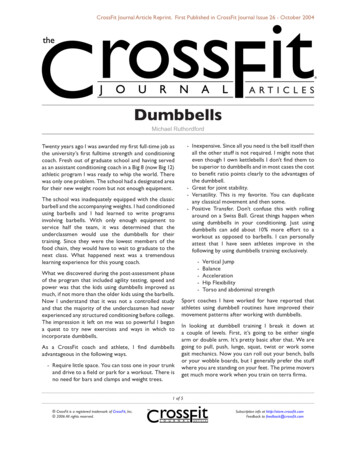 Dumbbells - CrossFit