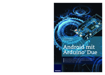 Android Mit Arduino Due - Leseprobe - Ciando