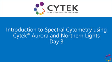 Introduction To Spectral Cytometry Using Aurora And Northern Lights Day 3