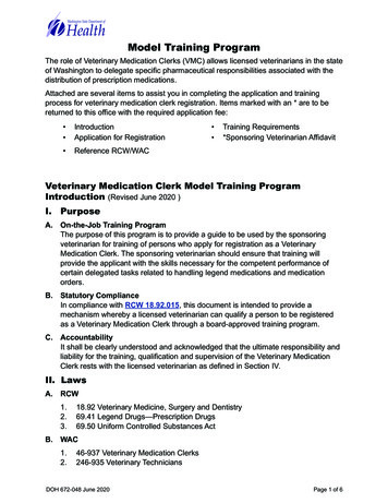 Model Training Program - Washington State Department Of Health