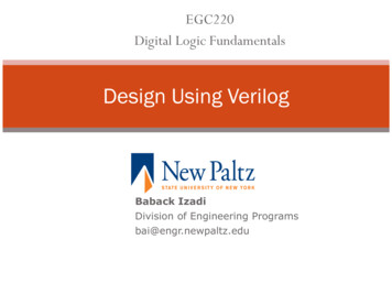 Design Using Verilog - New Paltz
