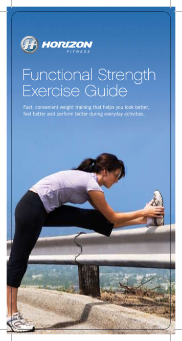 Functional Strength Exercise Guide - Application Login