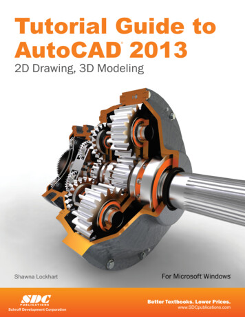 2D Drawing, 3D Modeling - SDC Publications