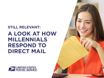 A Look At How Millennials Respond To Direct Mail - USPS Delivers