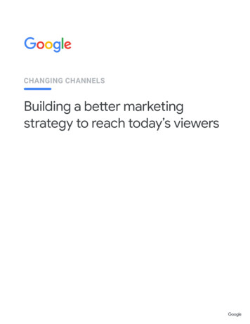 Building A Better Marketing Strategy To Reach Today's Viewers