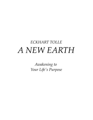 A New Earth - Forside