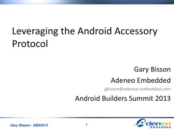 Leveraging The Android Accessory Protocol