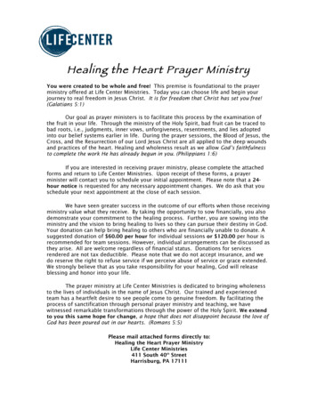 Healing The Heart Prayer Ministry - LCMI.TV