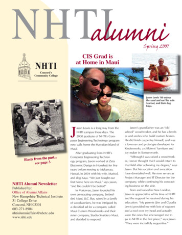 NHTI Alumni Spring 2007 Newsletter