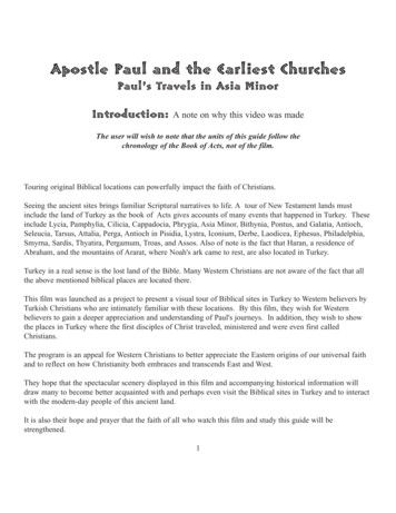 Apostle Paul And The Earliest Churches - Vision Video