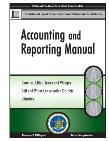 Division Of Local Government And School Accountability Accounting .