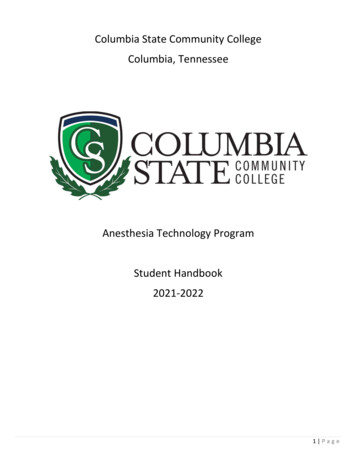 Columbia State Community College Columbia, Tennessee