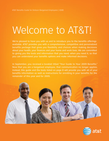 Welcome To AT&T! - CWA 1120