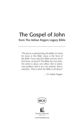 The Gospel Of John - Adrian Rogers