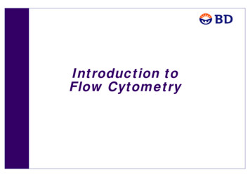 Introduction To Flow Cytometry - Erlangen
