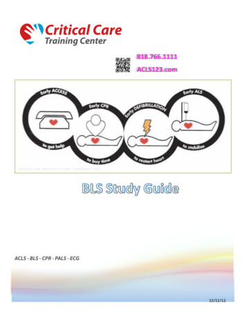 BLS Study Guide Update 2015 - Acls123 