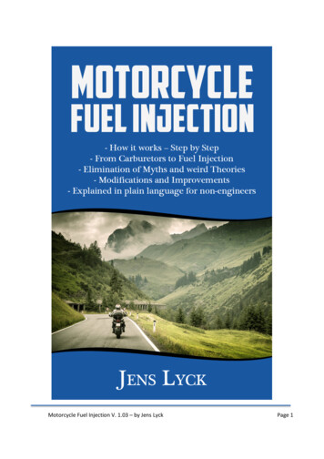 Motorcycle Fuel Injection V. 1.03 - By Jens Lyck Page 1