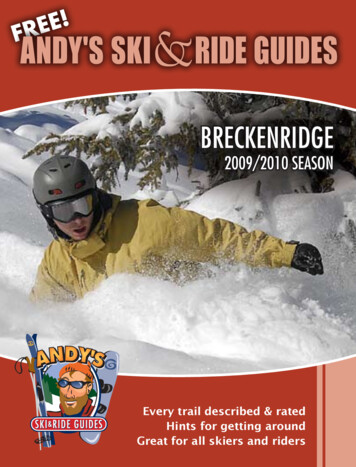 Free! Andy'S Ski Ride Guides