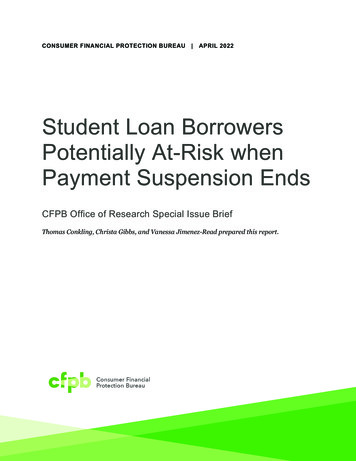 Student Loan Borrowers Potentially At-Risk When Payment Suspension Ends