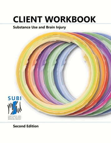 Client Workbook Substance Use And Brain Injury