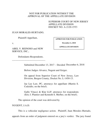 Approval Of The Appellate Division Superior Court Of New Jersey .