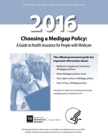 Choosing A Medigap Policy - Tennessee