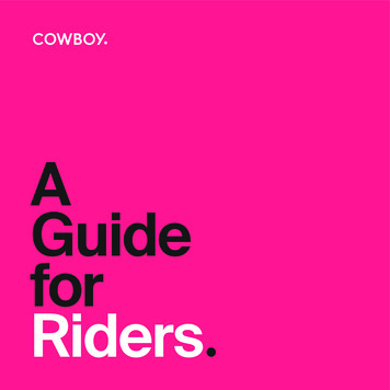 A Guide Riders - Amazon Web Services