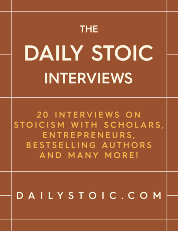 St Erviews - Daily Stoic