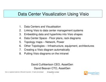Data Center Visualization Using Visio - AssetGen