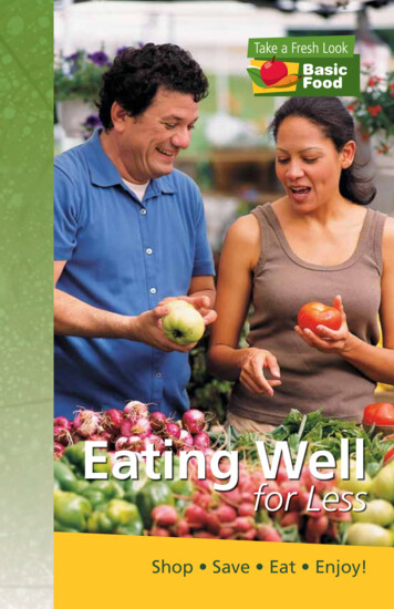 Eating Well For Less - Washington State University
