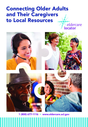 Connecting Older Adults And Their Caregivers To Local Resources