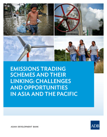Emissions Trading Schemes And Their Linking: Challlenges And .