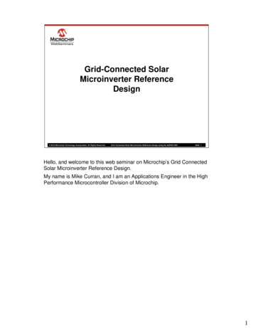 Grid-Connected Solar Microinverter Reference Design Webinar