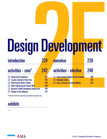 Design Development 2E - AIA