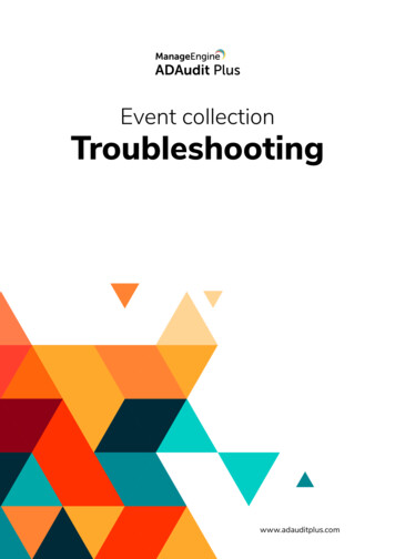 Event Collection Troubleshooting